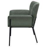 Davina Upholstered Flared Arms Accent Chair Ivy | Coaster | Home Elegance USA