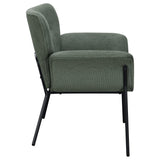 Davina Upholstered Flared Arms Accent Chair Ivy | Coaster | Home Elegance USA