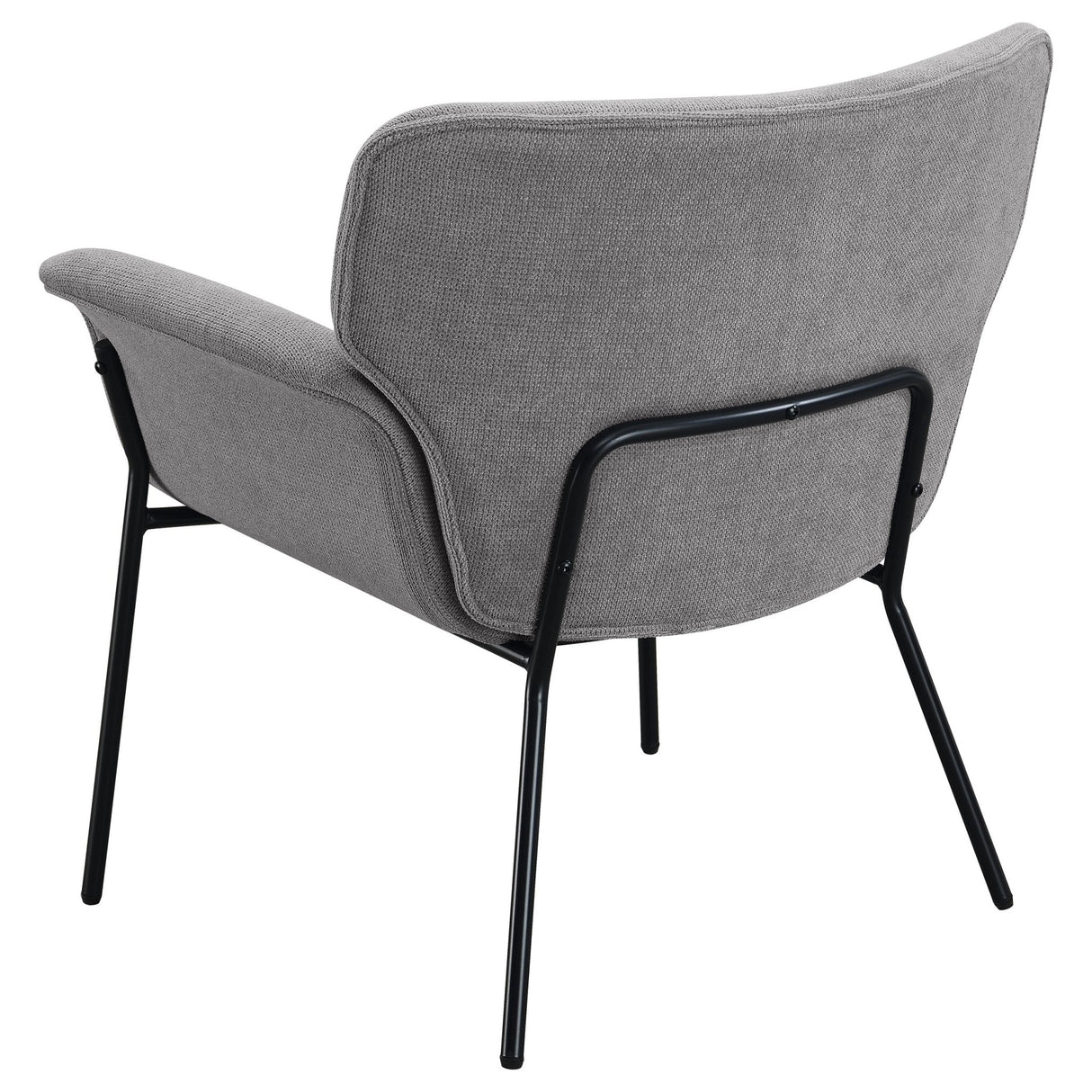 Davina Upholstered Flared Arms Accent Chair Ash Grey | Coaster | Home Elegance USA