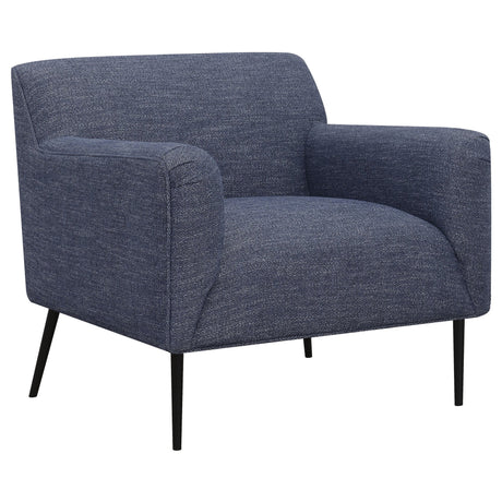 Accent Chair - Darlene Upholstered Tight Back Accent Chair Navy Blue - Accent Chairs - 905641 - image - 1