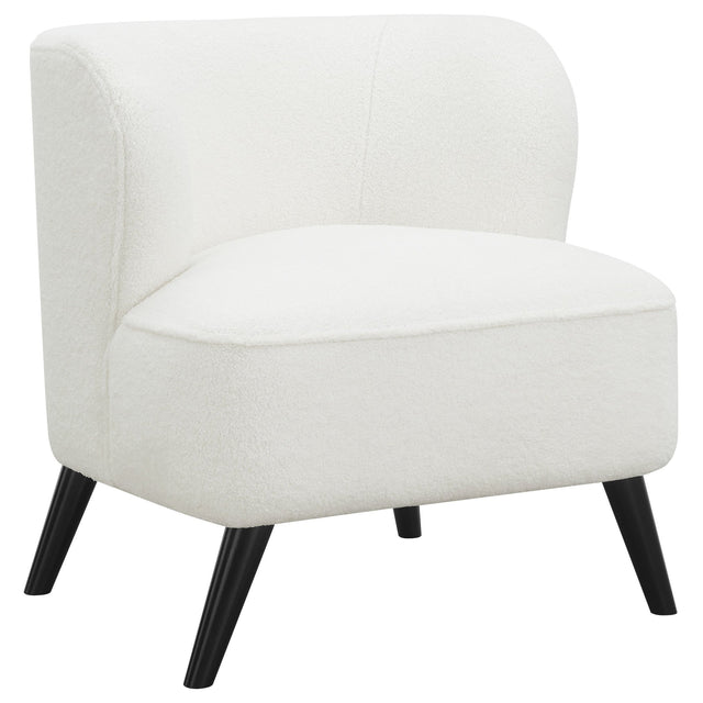 Alonzo Upholstered Track Arms Accent Chair Natural | Coaster | Home Elegance USA