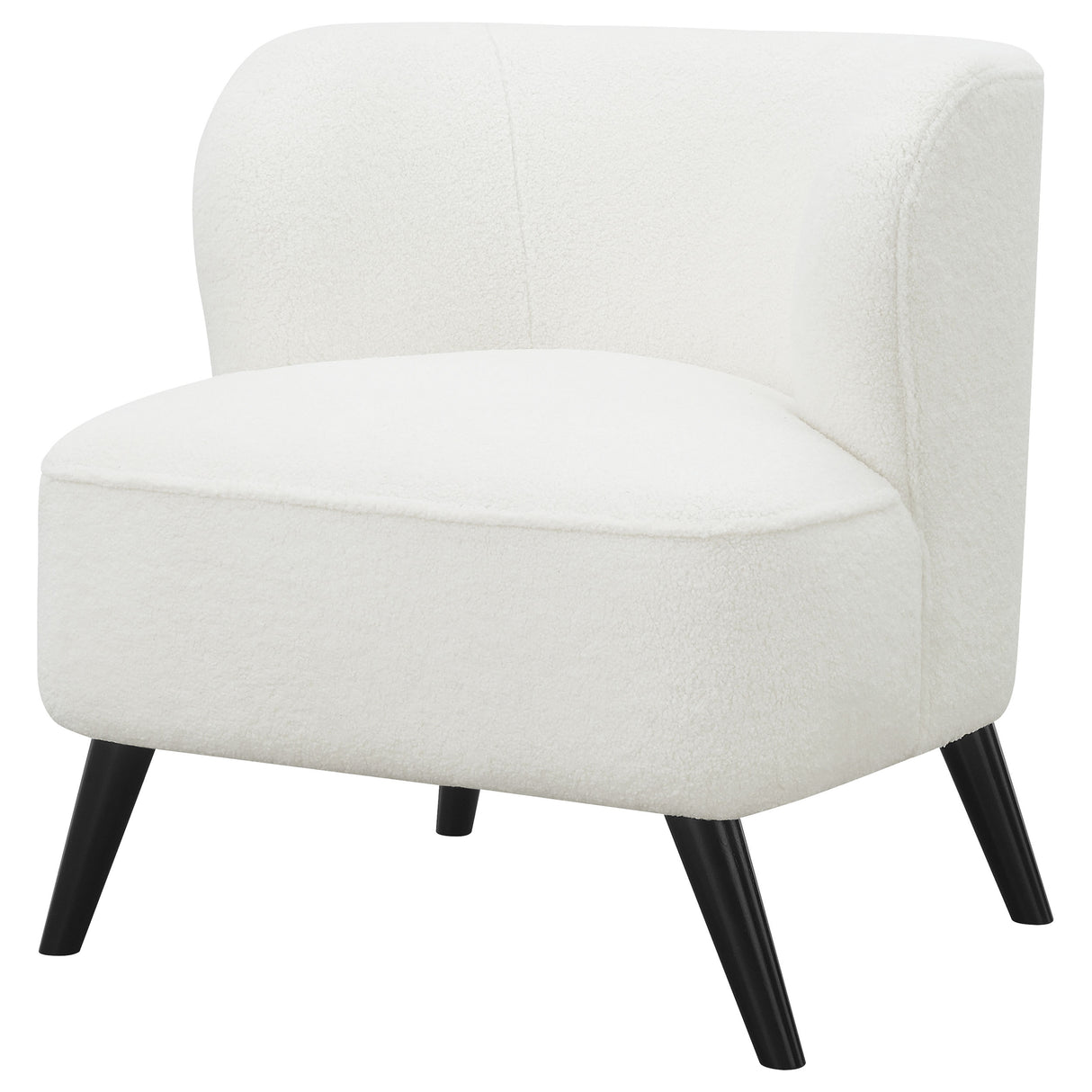 Accent Chair - Alonzo Upholstered Track Arms Accent Chair Natural