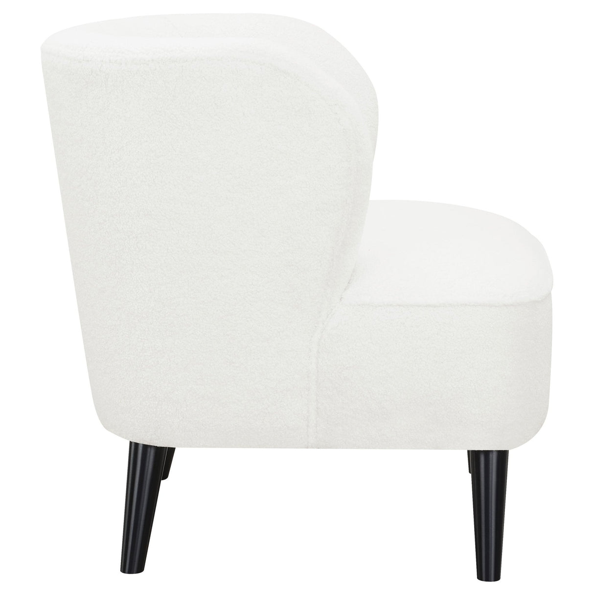 Alonzo Upholstered Track Arms Accent Chair Natural | Coaster | Home Elegance USA