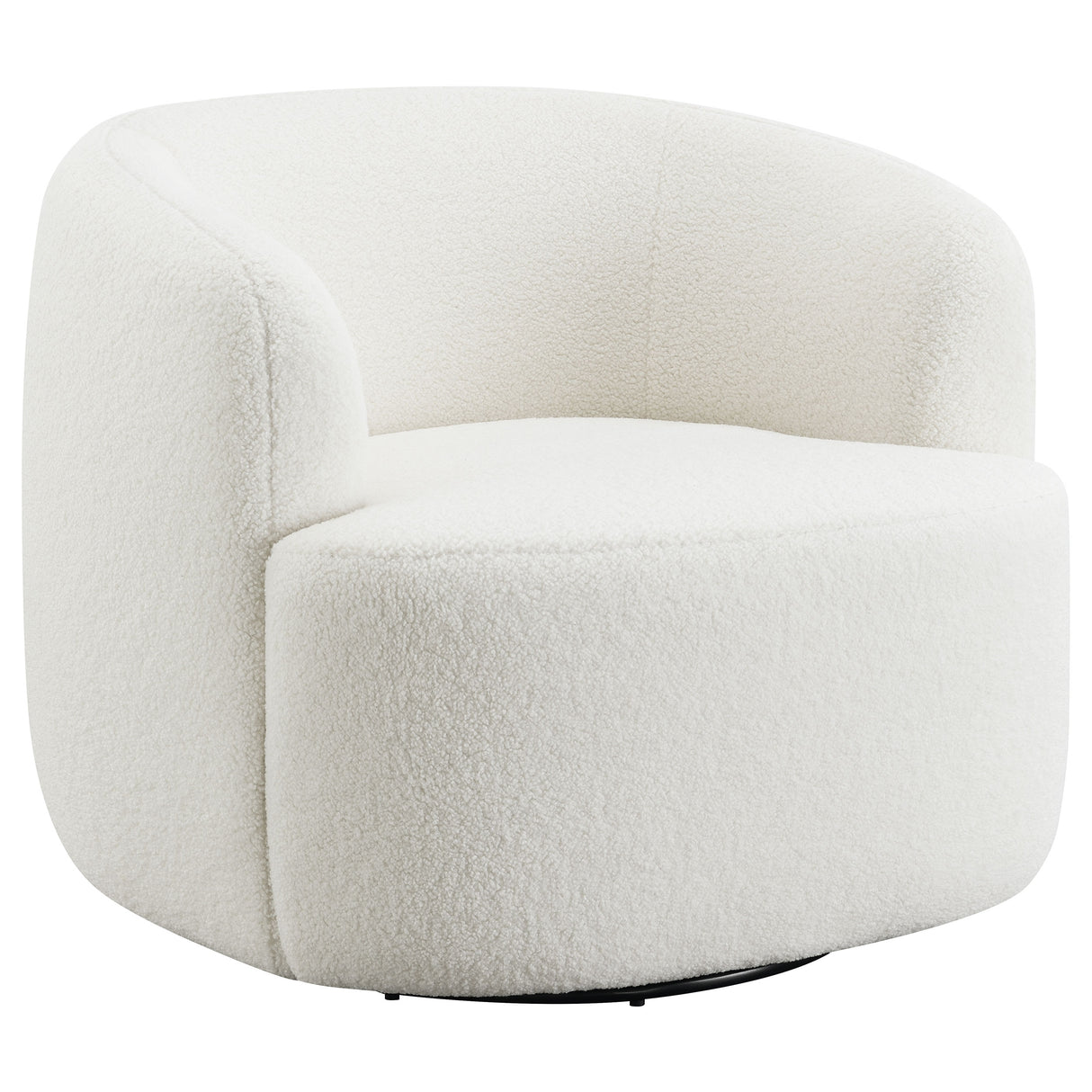 Swivel Chair - Hudson Upholstered Swivel Chair Natural