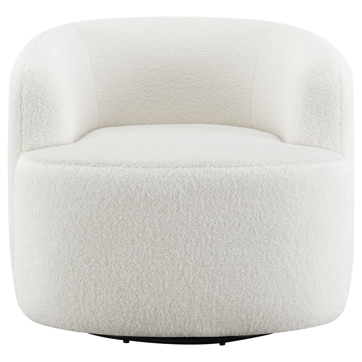 Swivel Chair - Hudson Upholstered Swivel Chair Natural