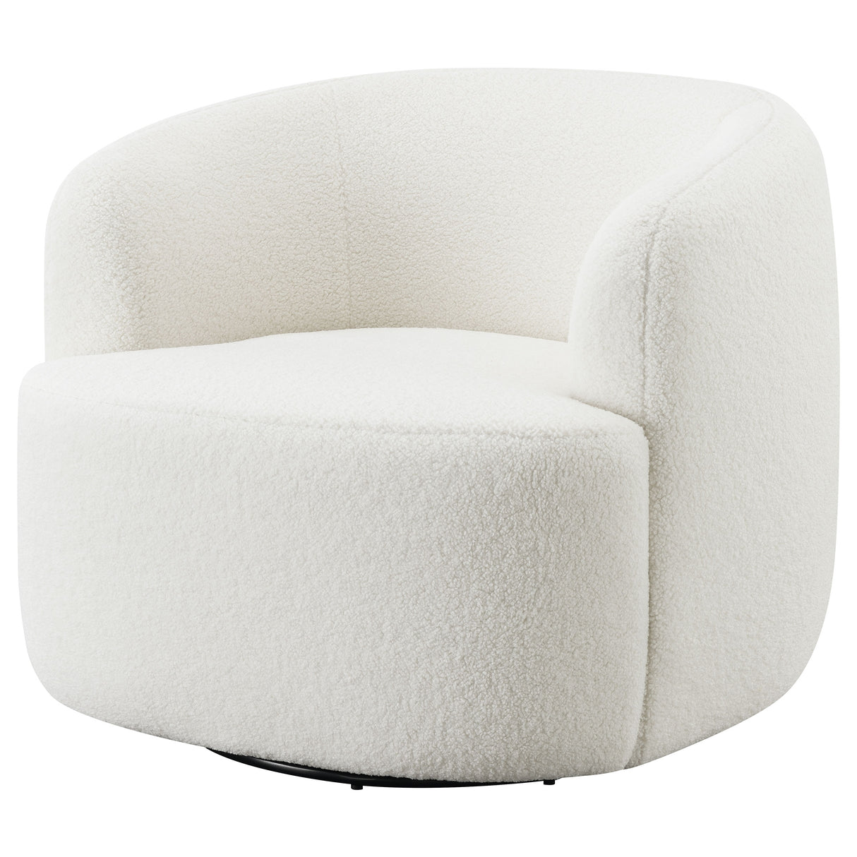 Swivel Chair - Hudson Upholstered Swivel Chair Natural