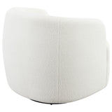 Swivel Chair - Hudson Upholstered Swivel Chair Natural