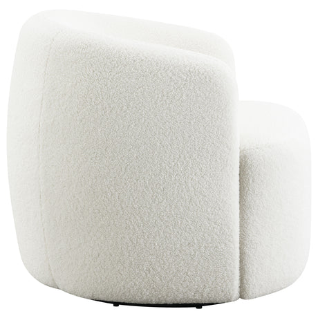 Swivel Chair - Hudson Upholstered Swivel Chair Natural