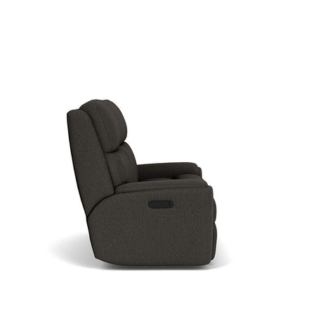Rio Transitional Fabric Reclining Loveseat | Flexsteel
