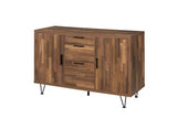 Acme - Pinacle Console Cabinet 90880 Walnut Finish