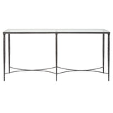 Washington Console Table - Dark Gray / White by Uttermost - View 1