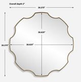 Gearing Up Bronze Mirror by Uttermost - View 7