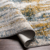 Ladoga Modern 5 X 8 Rug - Light Gray by Uttermost - View 6