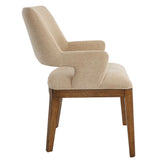 Aspect Mid-Century Dining Chair - Beige / Light Brown by Uttermost - View 5