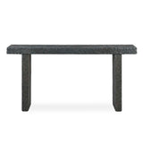Hagan Indoor-Outdoor Console Table Slate - Black by Uttermost - View 1