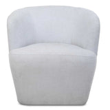 Mist Barrel Swivel Chair - Gray by Uttermost - View 1
