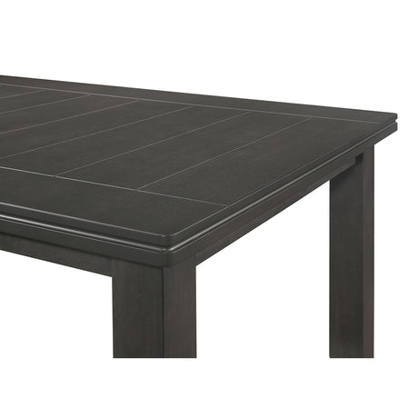 Dexter Grey and Dark Grey 5-piece Rectangular Dining Set - sold by Home Elegance USA