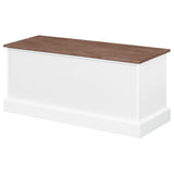 Storage Bench - Alma 3-drawer Storage Bench Weathered Brown and White