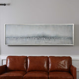 Tides Edge Abstract Art - Dark Gray by Uttermost - View 2