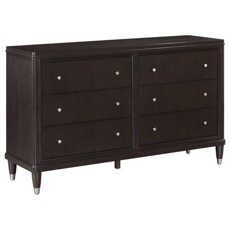 Niguel Brown 4-piece Poster Bedroom Set - sold by Home Elegance USA