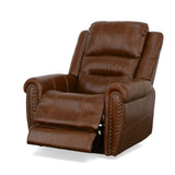 Oscar Power Lift Recliner With Right-Hand Control & Power Headrest - Grizzly | Flexsteel