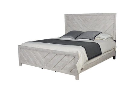 King 4PC Modern Style Storage Bedroom Set Made with Wood in Natural - sold by Home Elegance USA