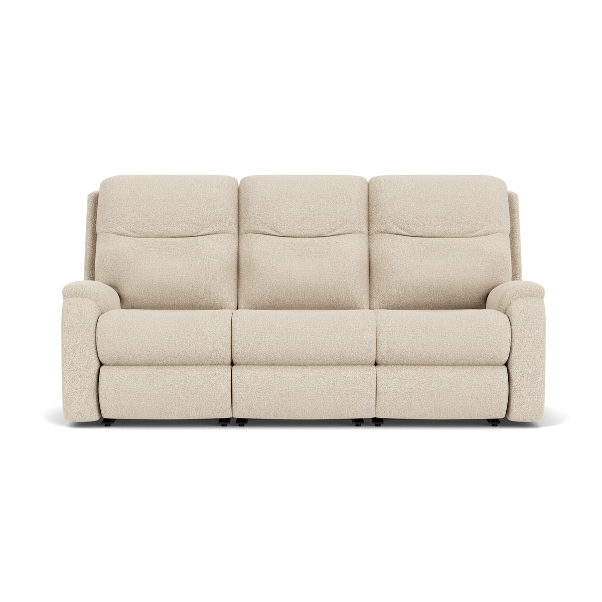 Penn Transitional Fabric Power Reclining Sofa With Power Headrests & Lumbar | Flexsteel