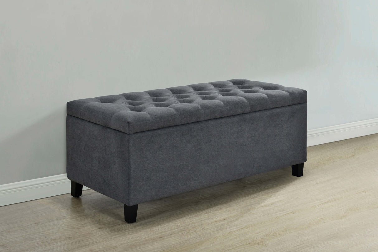 Storage Bench - Samir Lift Top Storage Bench Charcoal