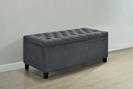 Storage Bench - Samir Lift Top Storage Bench Charcoal