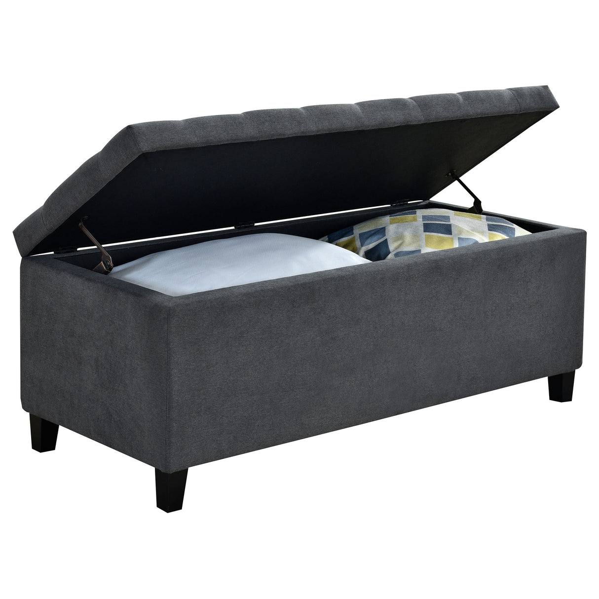 Storage Bench - Samir Lift Top Storage Bench Charcoal