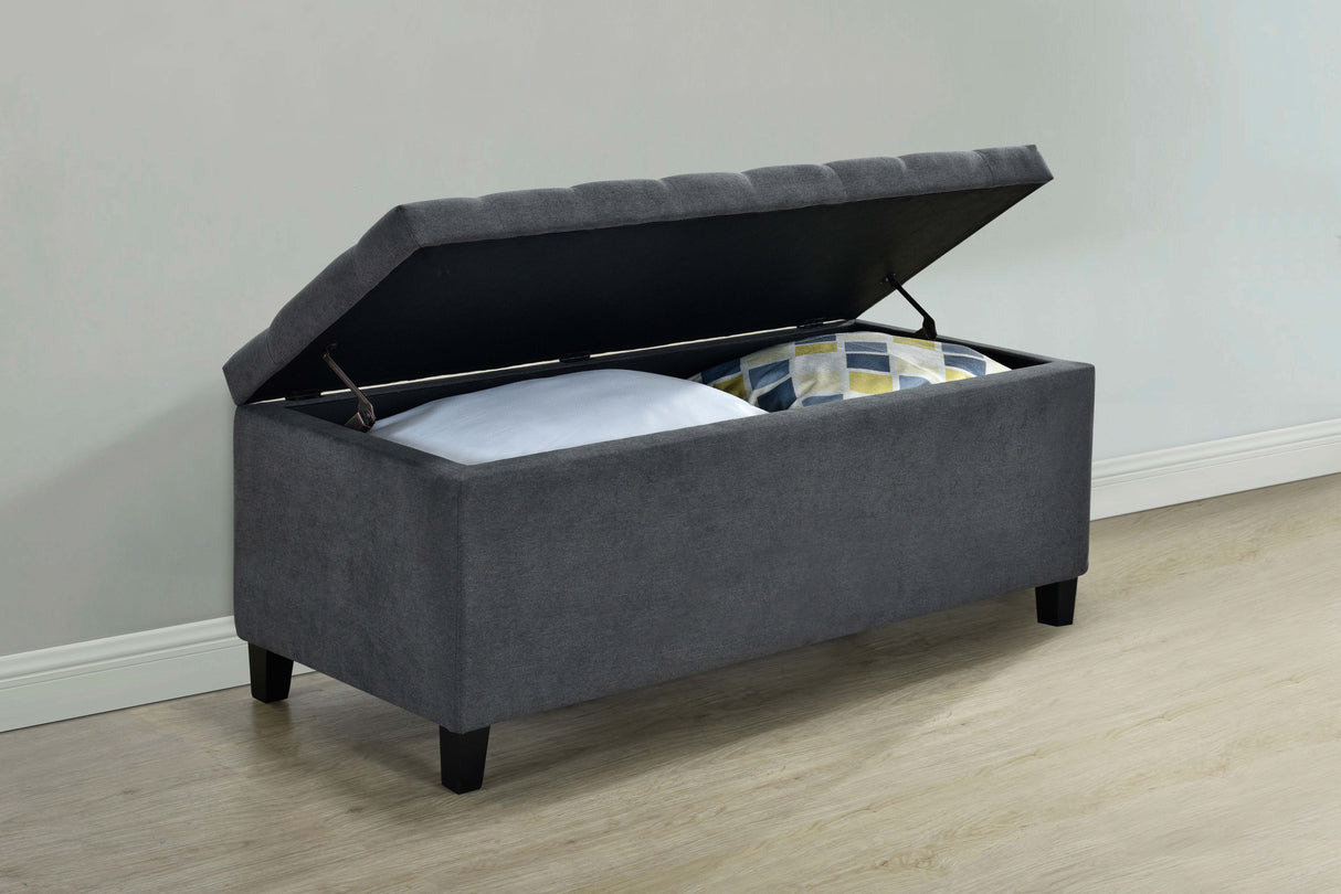 Storage Bench - Samir Lift Top Storage Bench Charcoal