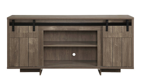 Acme - Bellarosa Tv Stand (Same Lv01440) 91608 Gray Washed Finish