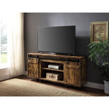 Acme - Bellarosa Tv Stand (Same Lv01441) 91610 Rustic Oak Finish