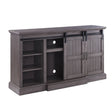 Admon Tv Stand W/Fireplace 91618 Gray Oak Finish | Acme | Home Elegance USA