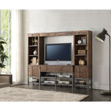 Andria Entertainment Center 91620 Reclaimed Oak Finish | Acme - 91620 - Home Elegance USA - 2