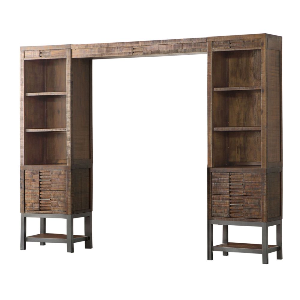 Andria Entertainment Center 91620 Reclaimed Oak Finish | Acme - 91620 - Home Elegance USA - 4