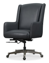 Benito Executive Swivel Tilt Chair - Black by Hooker Furniture - View 4