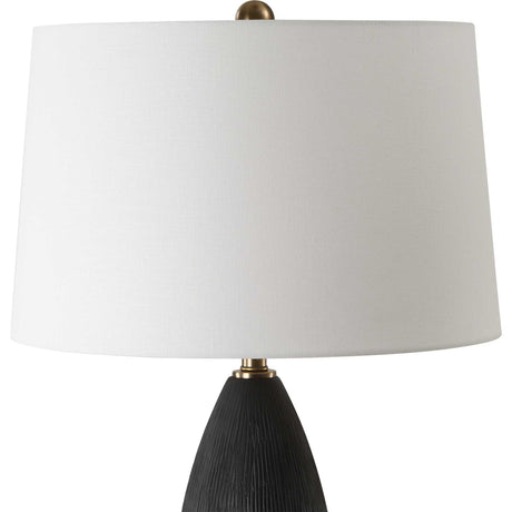 Jett Black Table Lamp by Uttermost - View 5