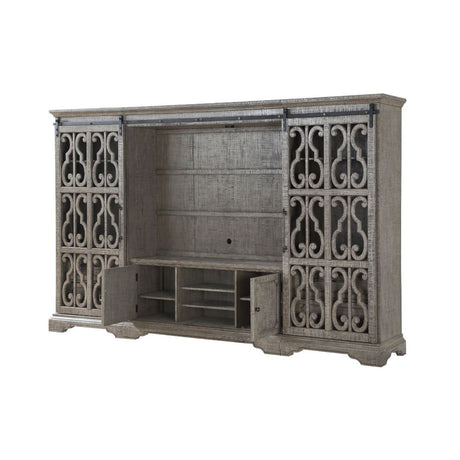 Artesia Entertainment Center 91760 Salvaged Natural Finish | Acme - 91760 - Home Elegance USA - 3