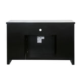 Acme - Noralie Tv Stand W/Fireplace 91775 Mirrored & Faux Diamonds