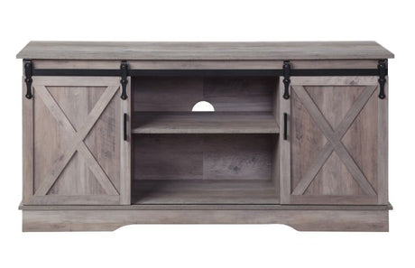 Acme - Bennet Tv Stand 91855 Gray Finish