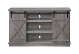 Acme - Bellona Tv Stand 91860 Gray Finish