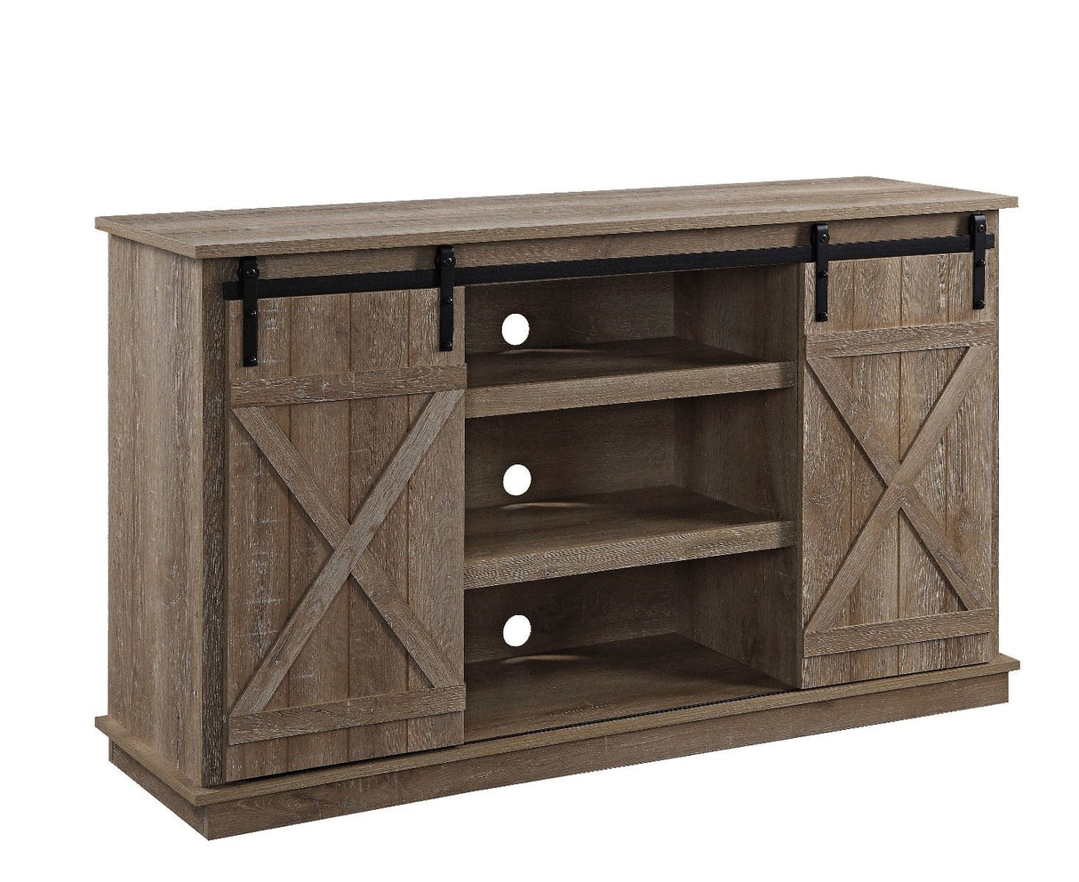 Bellona Tv Stand 91862 Oak Finish | Acme - 91862 - Home Elegance USA - 2