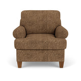 Moxy Fabric Arm Chair, T-Shaped Seat Cushion, Curved Sock Arms | Flexsteel