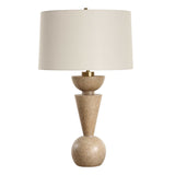 Cullum Geometric Table Lamp - Light Brown by Uttermost - View 4