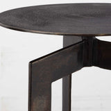 Deltoid Accent Table Gunmetal - Black by Uttermost - View 3