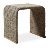 Calabria Woven Seagrass End Table - Beige by Uttermost - View 1