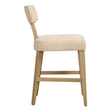 Elysian Counter Stool - Beige by Uttermost - View 4