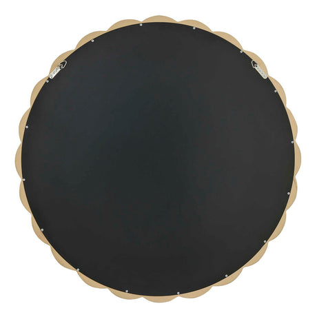Cerrito Round Mirror Burnished Ivory - Light Brown by Uttermost - View 6