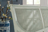 Charleston Bench - Light Blue / Beige by Hooker Furniture - View 2